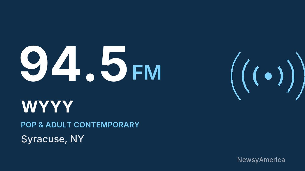 WYYY 94.5 FM – Syracuse