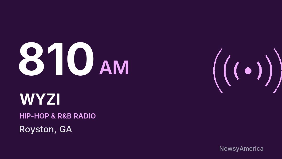 WYZI 810 AM – Royston