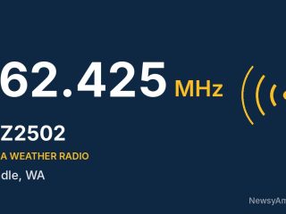 WZ2502 NOAA Weather Radio 162.425 MHz, Randle, WA