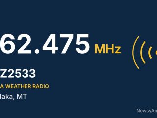 WZ2533 NOAA Weather Radio 162.475 MHz, Ekalaka, MT