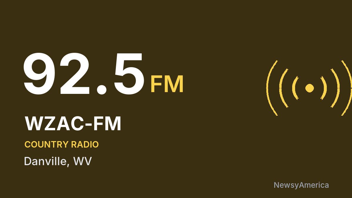 WZAC-FM 92.5 FM – Danville