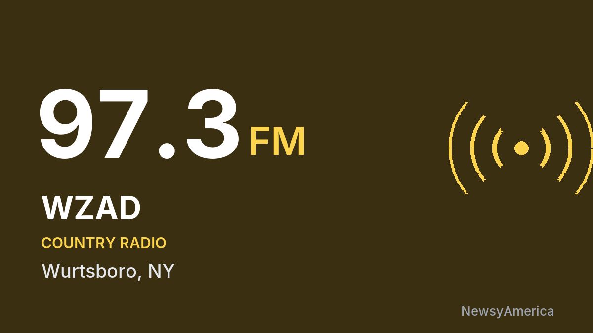 WZAD 97.3 FM – Wurtsboro