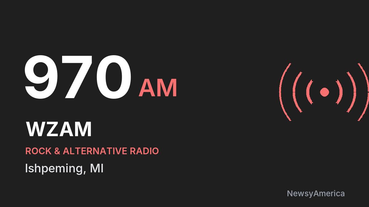 WZAM 970 AM – Ishpeming