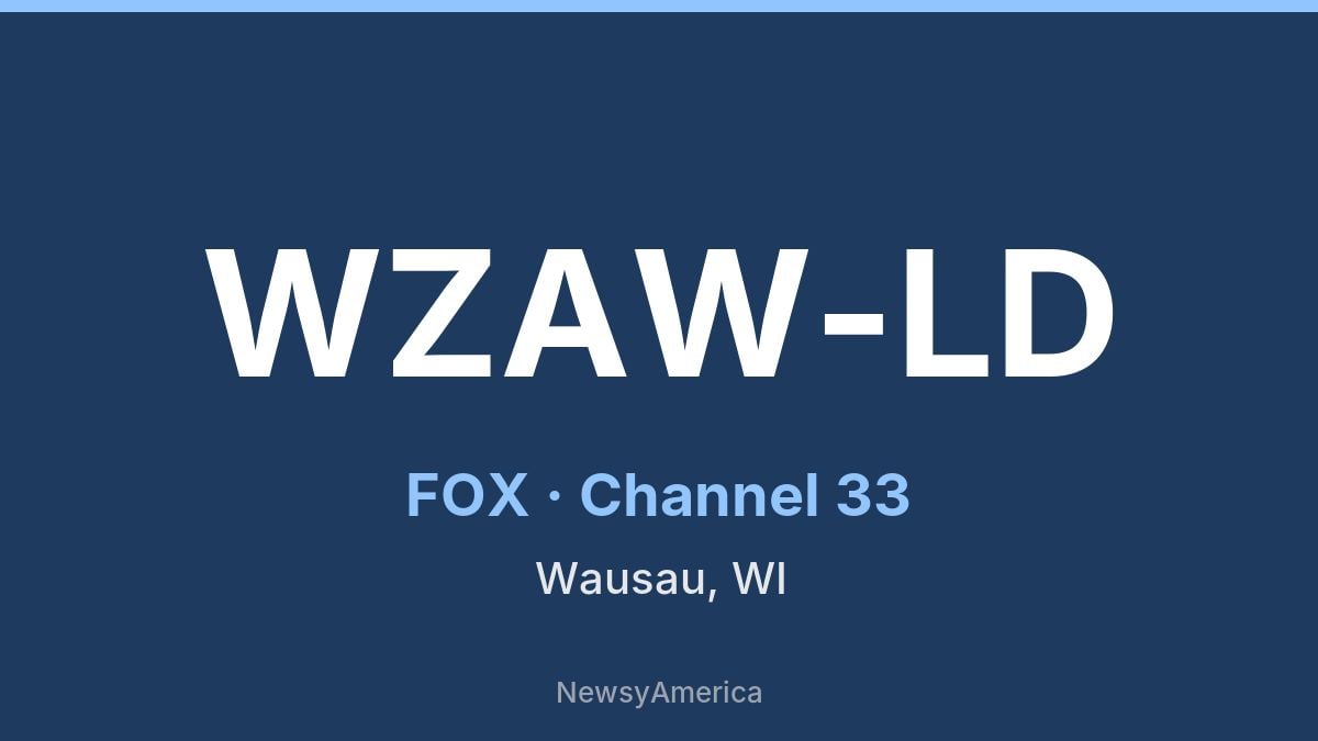 WZAW-LD – FOX 33 Wausau