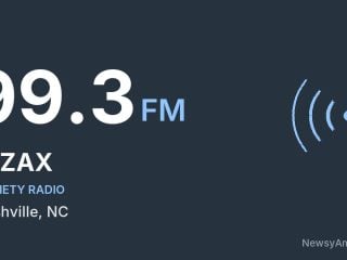 WZAX 99.3 FM, Nashville, NC