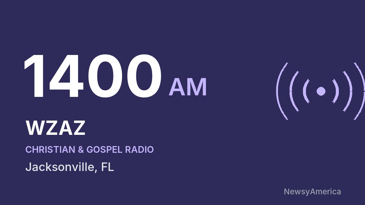 WZAZ 1400 AM – Jacksonville