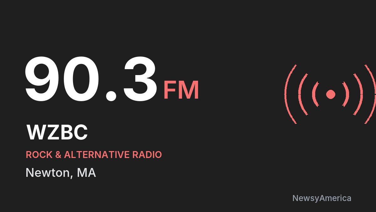 WZBC 90.3 FM – Newton