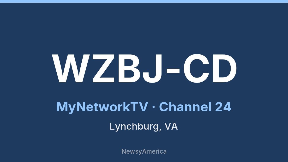 WZBJ-CD – MyNetworkTV 24 Roanoke