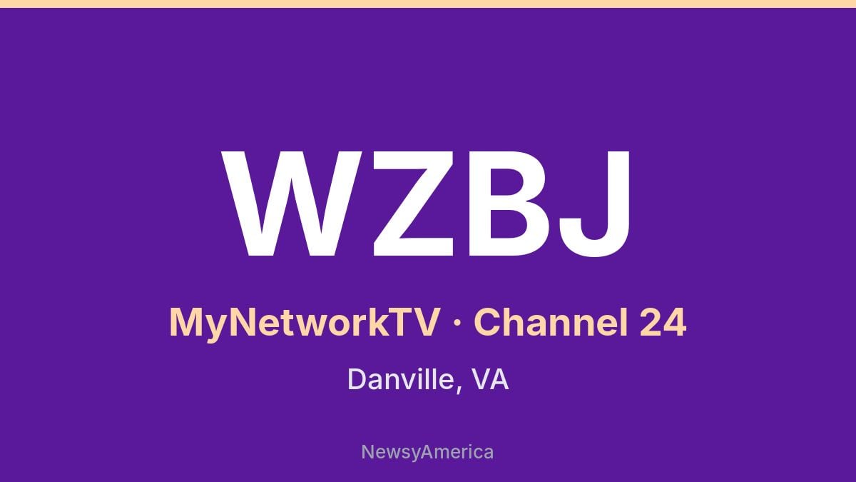 WZBJ – MyNetworkTV 24 Roanoke