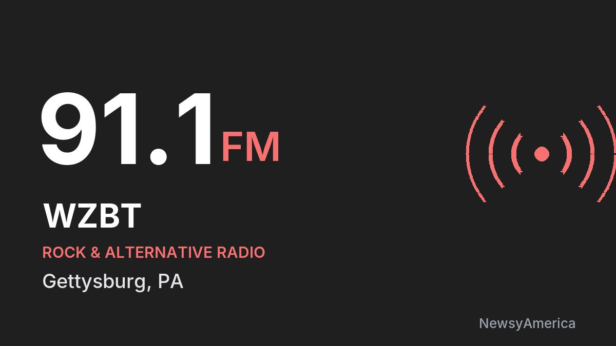 WZBT 91.1 FM – Gettysburg