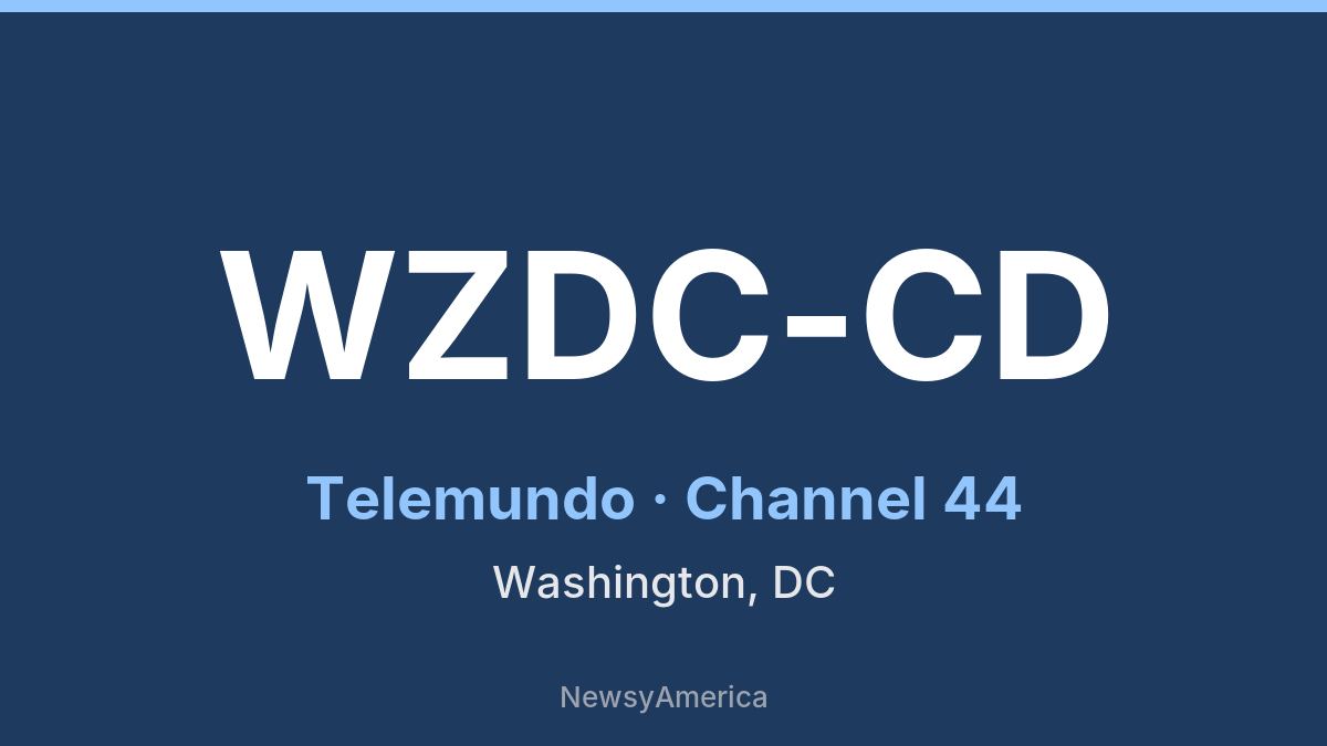 WZDC-CD – Telemundo 44 Washington