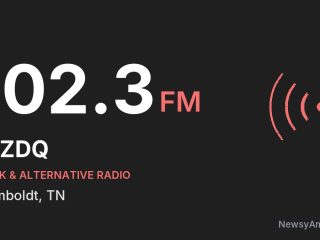 WZDQ 102.3 FM, Humboldt, TN