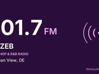 WZEB 101.7 FM, Ocean View, DE
