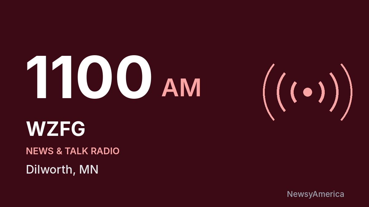 WZFG 1100 AM – Dilworth