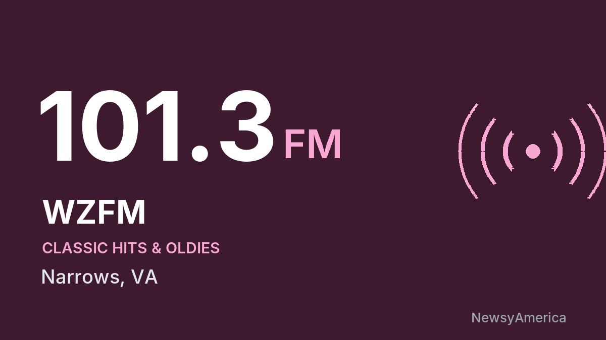 WZFM 101.3 FM – Narrows