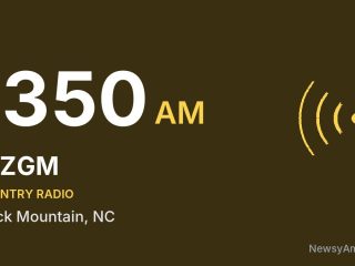 WZGM 1350 AM, Black Mountain, NC