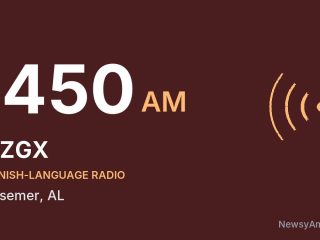 WZGX 1450 AM, Bessemer, AL