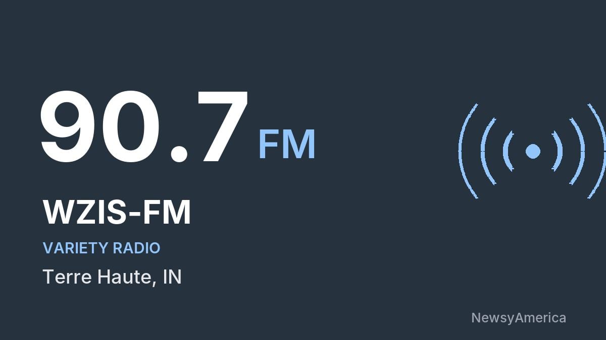 WZIS-FM 90.7 FM – Terre Haute