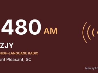 WZJY 1480 AM, Mount Pleasant, SC