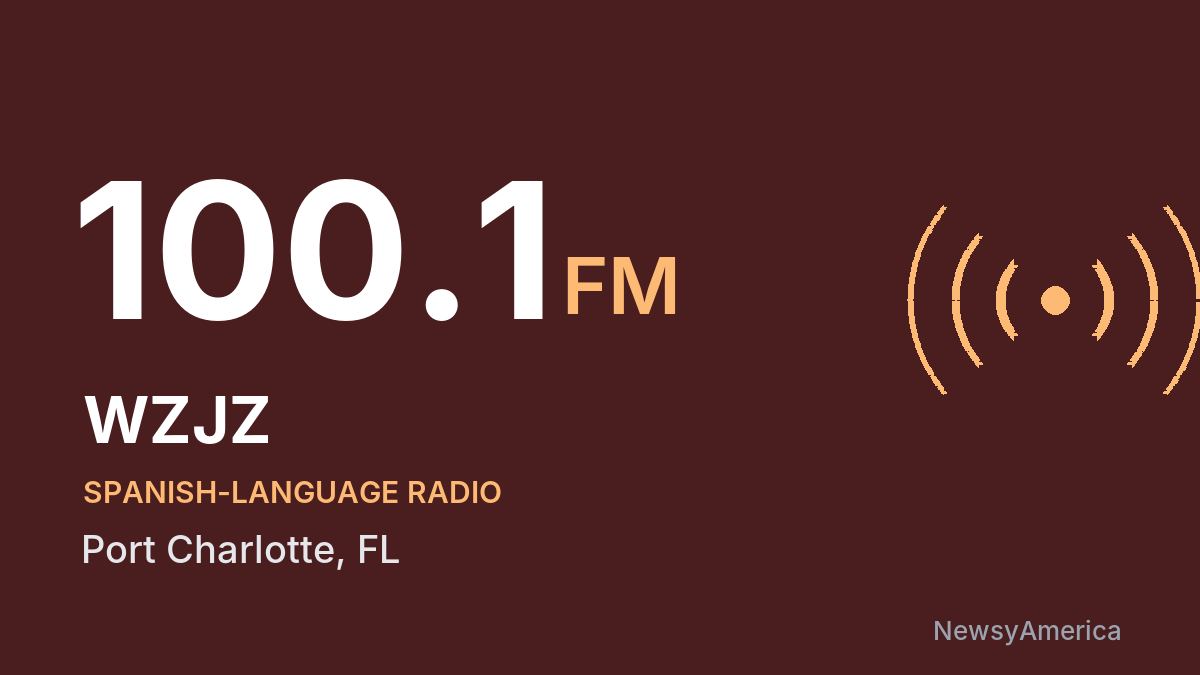 WZJZ 100.1 FM – Port Charlotte