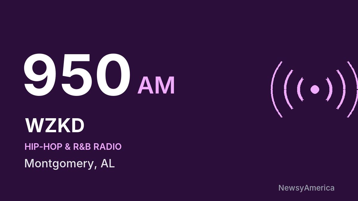 WZKD 950 AM – Montgomery