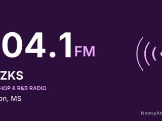 WZKS 104.1 FM, Union, MS
