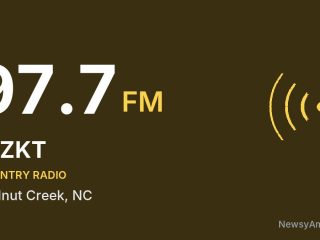 WZKT 97.7 FM, Walnut Creek, NC