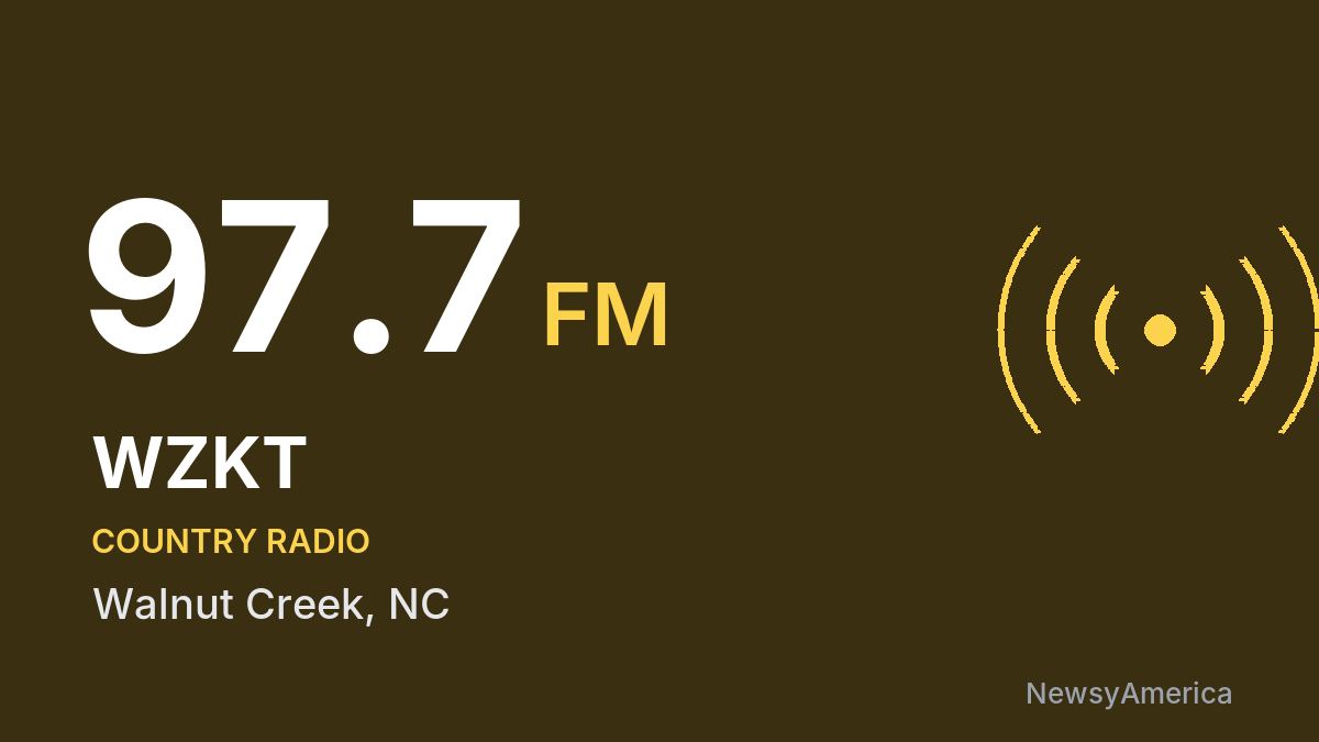 WZKT 97.7 FM – Walnut Creek