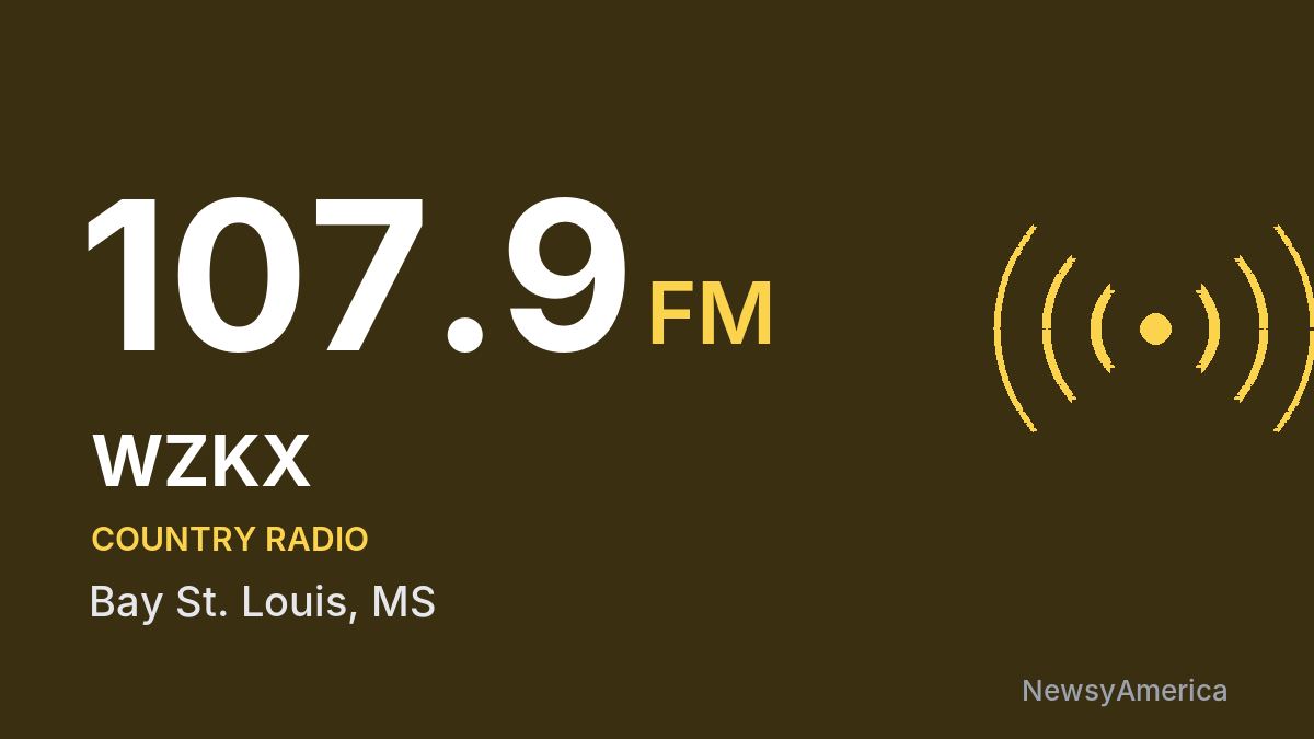 WZKX 107.9 FM – Bay St. Louis