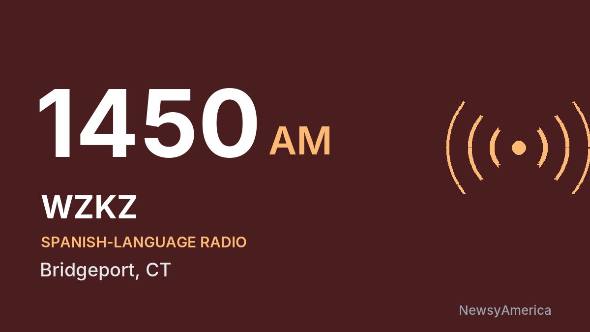 WZKZ 1450 AM – Bridgeport
