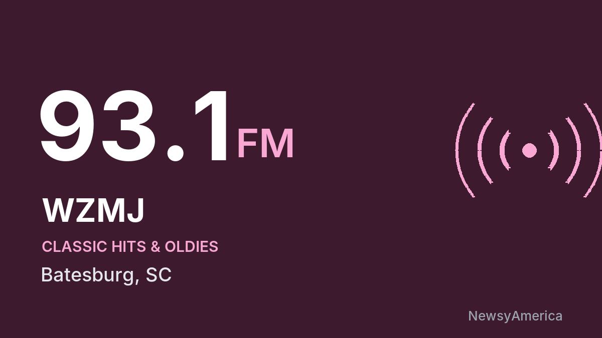 WZMJ 93.1 FM – Batesburg