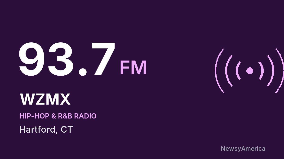 WZMX 93.7 FM – Hartford