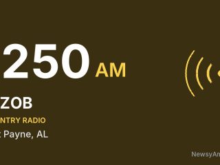 WZOB 1250 AM, Fort Payne, AL