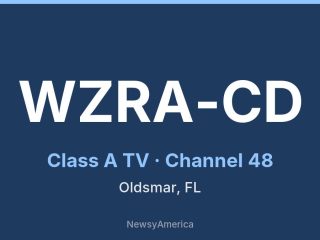 WZRA-CD channel 48, Oldsmar, FL