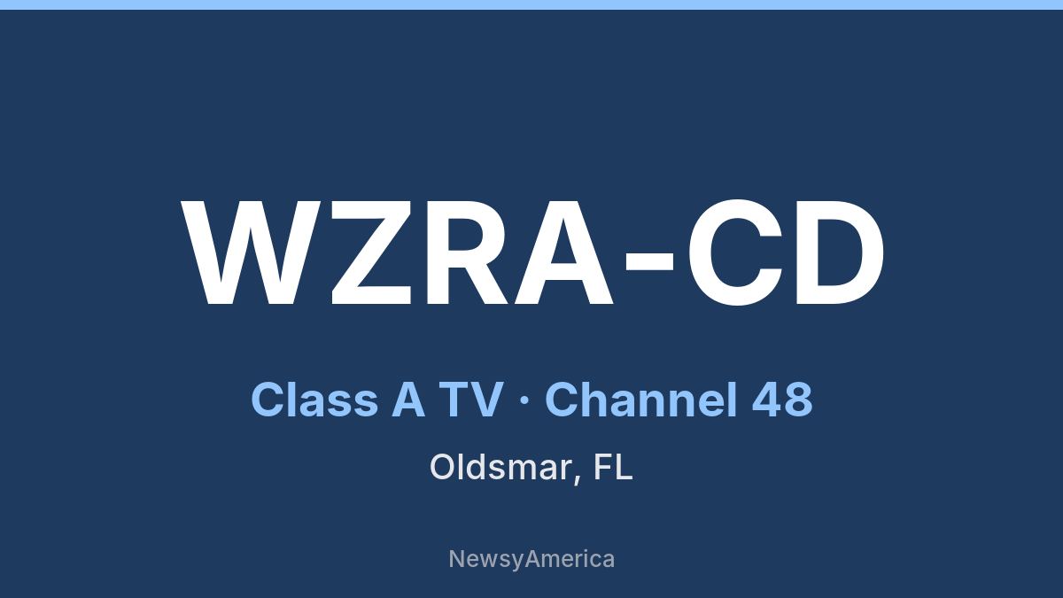 WZRA-CD – Channel 48 Tampa