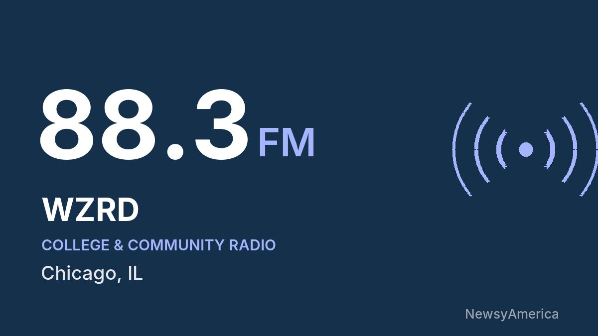 WZRD 88.3 FM – Chicago
