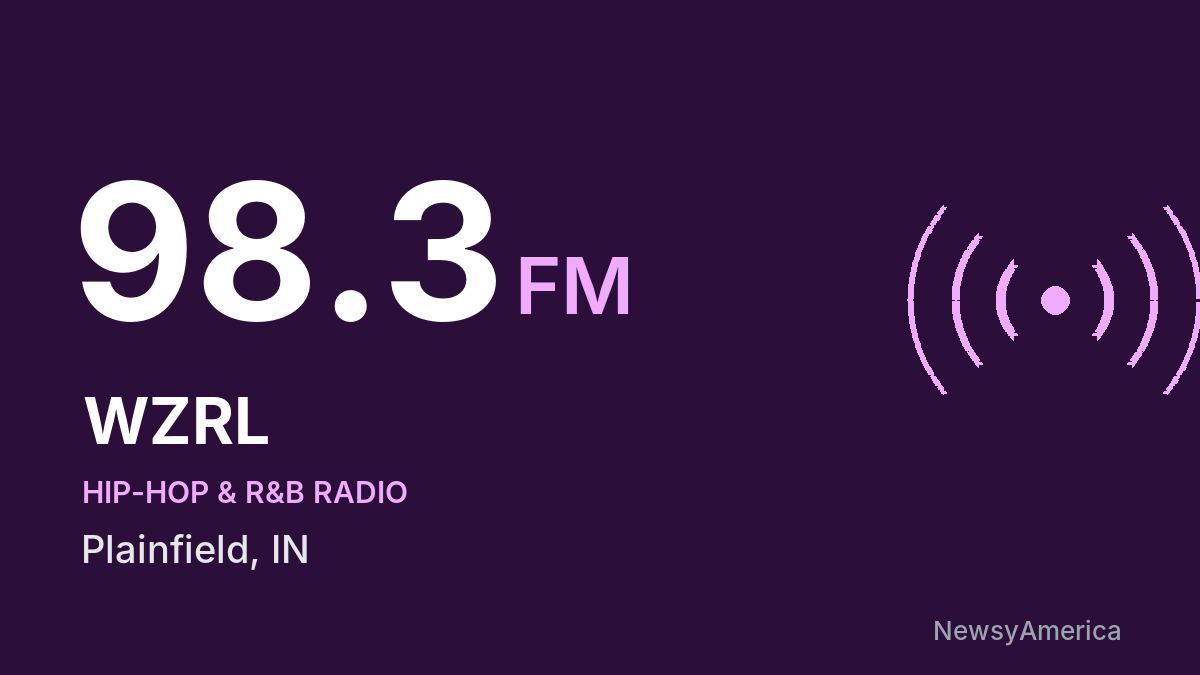 WZRL 98.3 FM – Plainfield