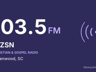 WZSN 103.5 FM, Greenwood, SC