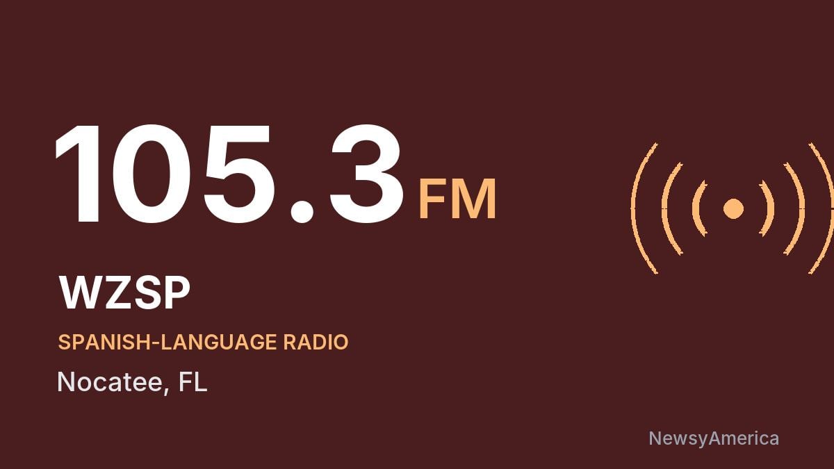 WZSP 105.3 FM – Nocatee