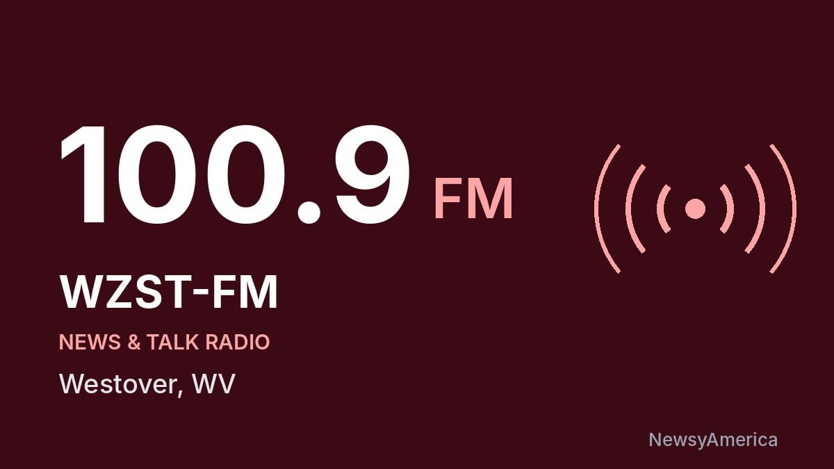 WZST-FM 100.9 FM – Westover