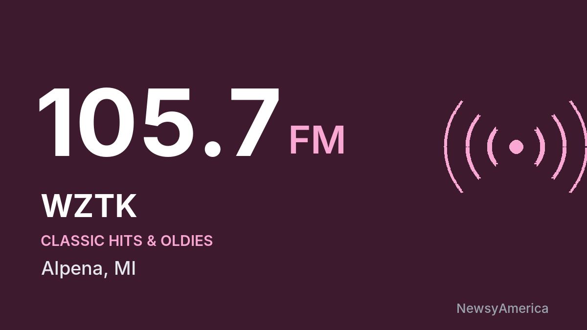 WZTK 105.7 FM – Alpena