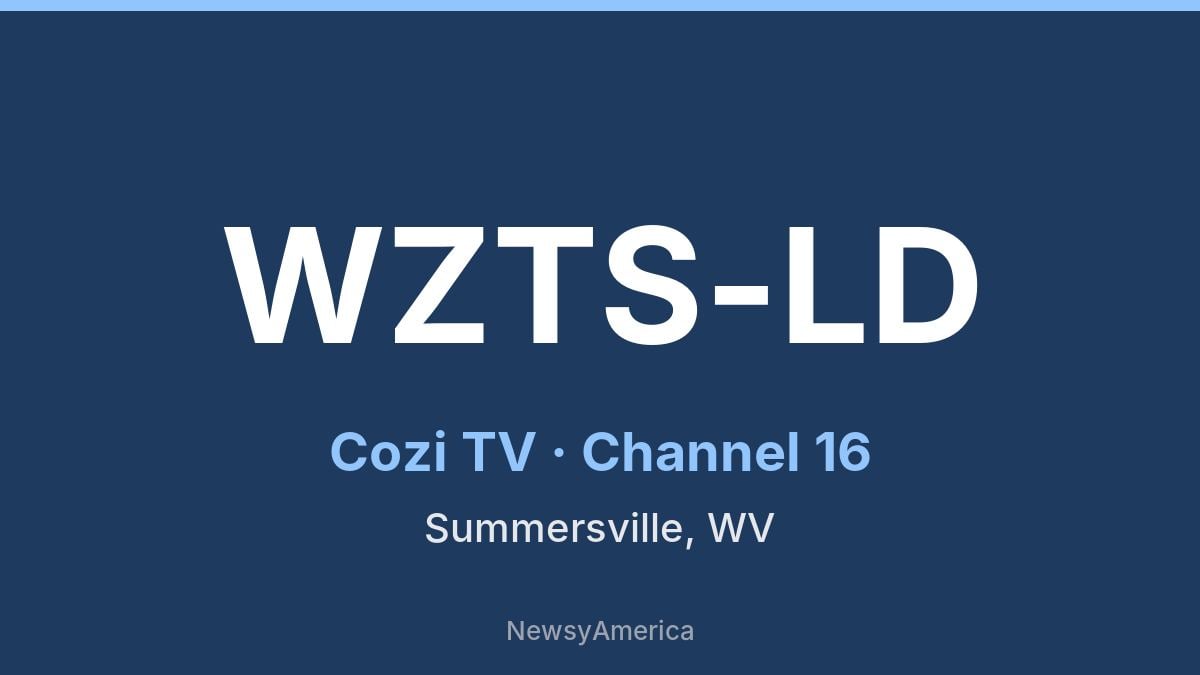 WZTS-LD – Cozi TV 16 Summersville