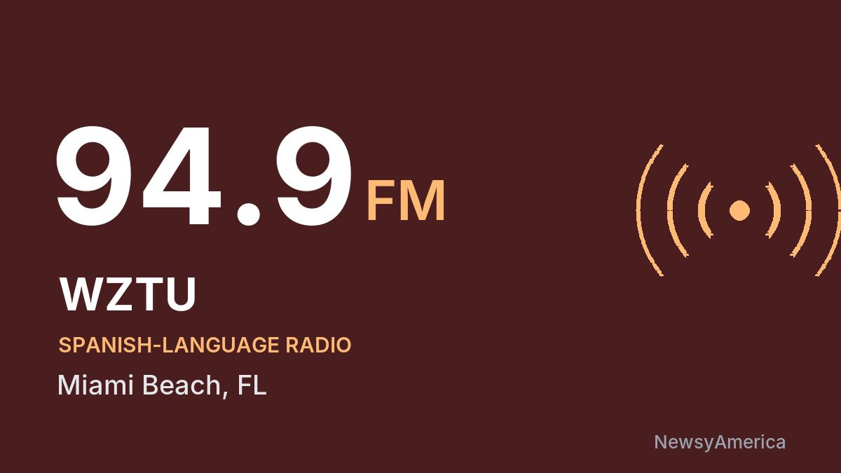WZTU 94.9 FM – Miami Beach