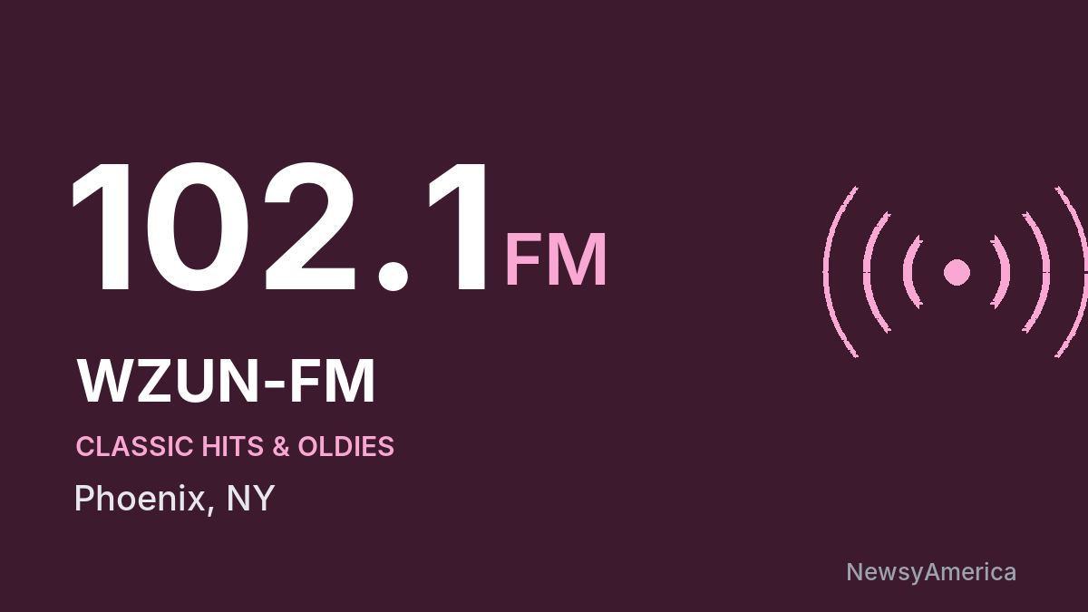 WZUN-FM 102.1 FM – Phoenix