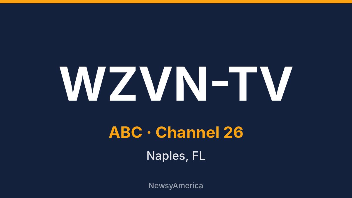 WZVN-TV – ABC 26 Ft. Myers