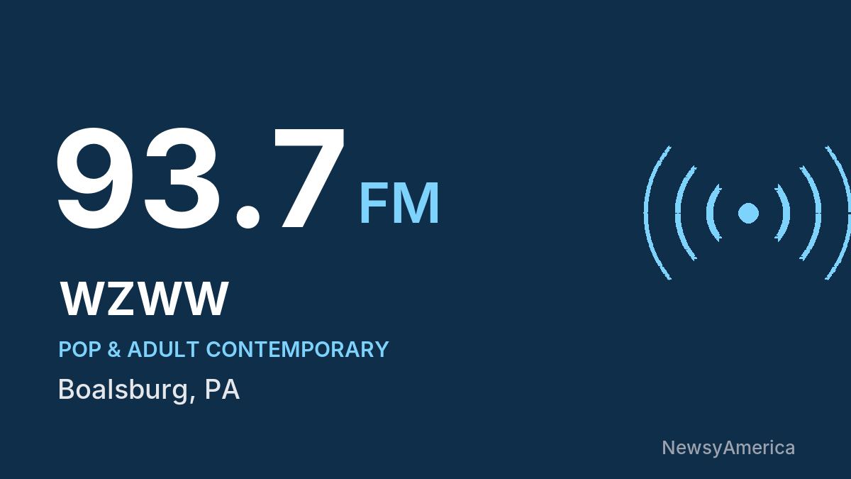 WZWW 93.7 FM – Boalsburg