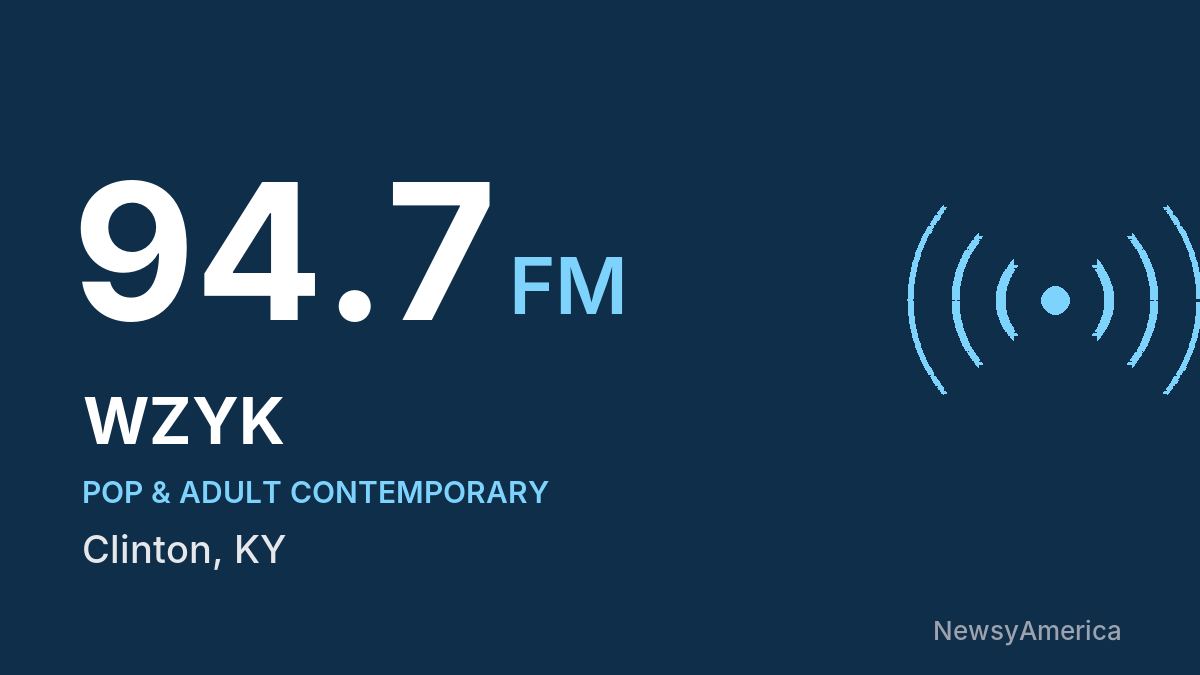 WZYK 94.7 FM – Clinton