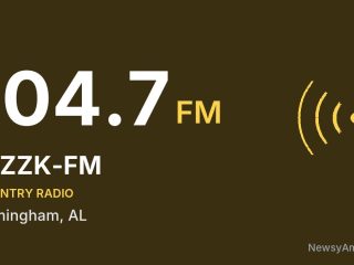 WZZK-FM 104.7 FM, Birmingham, AL