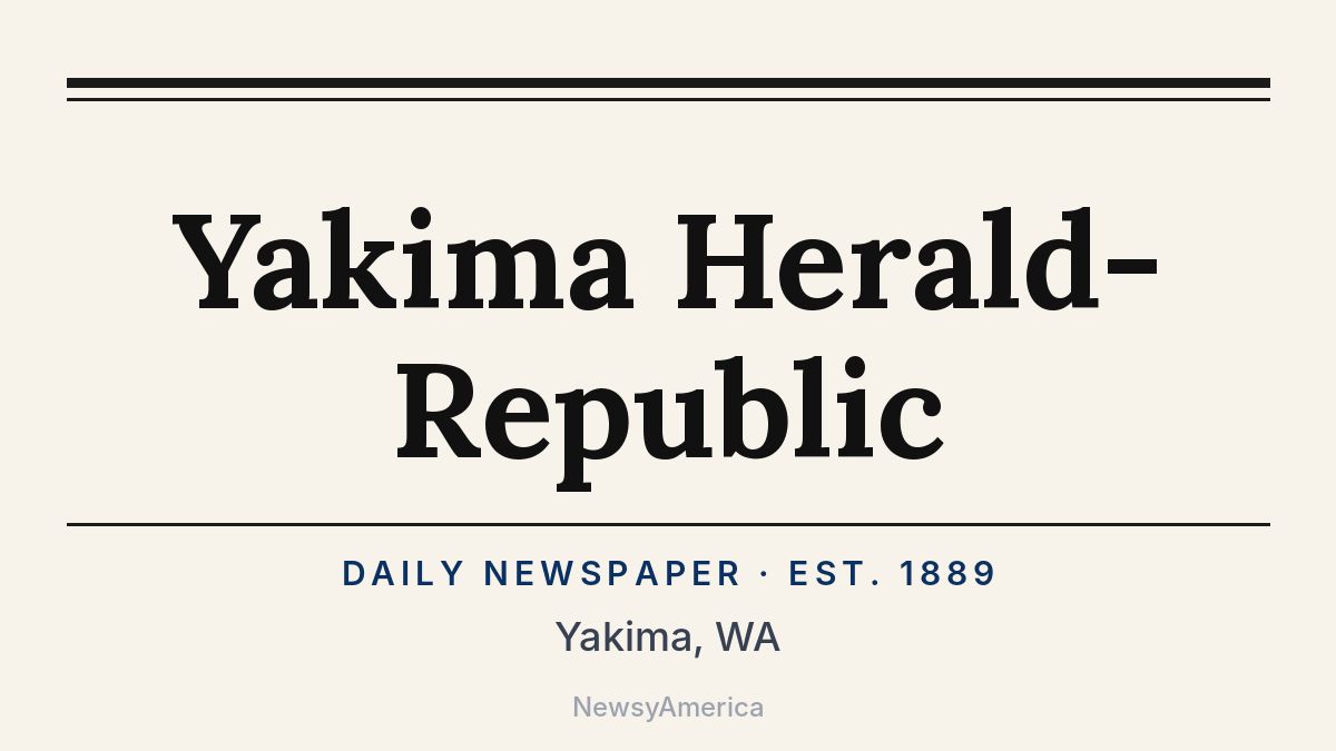Yakima Herald-Republic – Washington