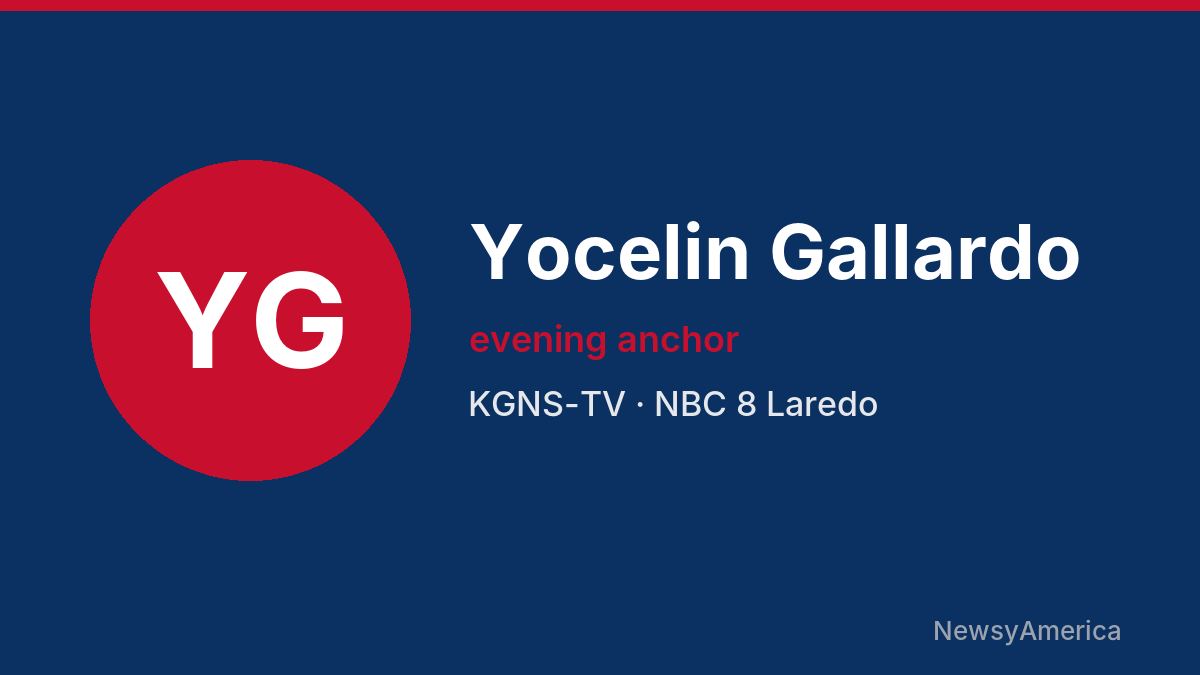 Yocelin Gallardo – KGNS-TV, Laredo